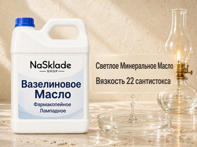 Вазелиновое Масло Фармакопейное. Лампадное